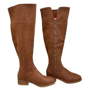 NEW MIA Women’s Carsyn Knee High Boots Brown Size 6